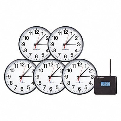 Wall Clock Analog Battery