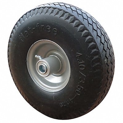 Flat-Free PUR Foam Wheel 10-1/2