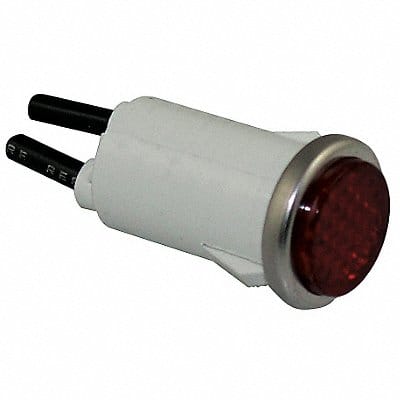 Flush Indicator Light Red 24V