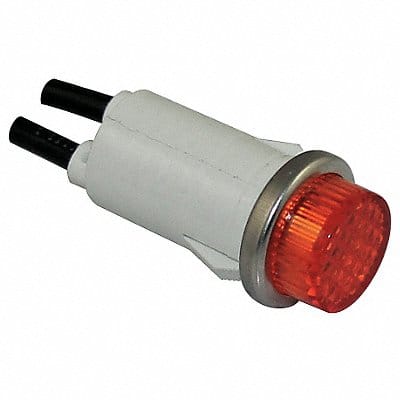 Raised Indicator Light Amber 24V