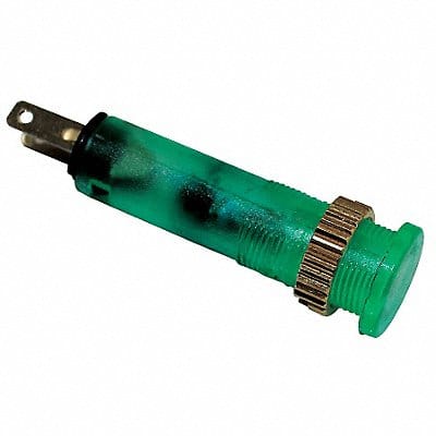 Flush Indicator Light 8mm 120V Green