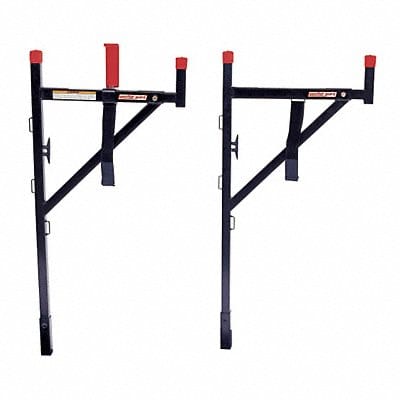 Truck Ladder Rack Steel 23 x3x57 Blk/Red