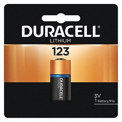 Battery Lithium Size 123 3VDC