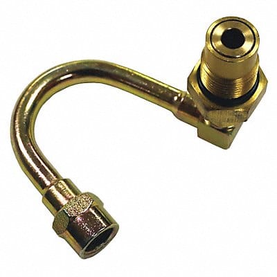 Swivel 90 Deg Brass 1/4 in FNPT Inlet