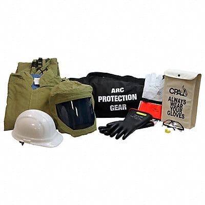 H5441 Arc Flash Jacket and Bib Kit Olive 3XL