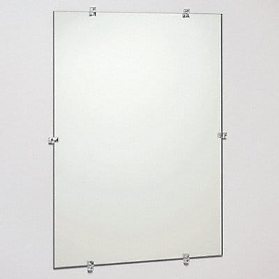 Frameless Mirror 16 in W 22 in H