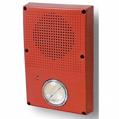 Outdoor Speaker Strobe Red