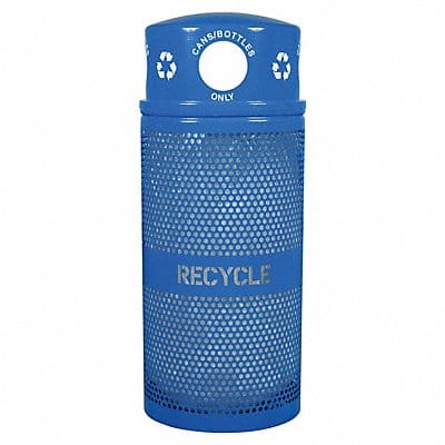 Recycling Container Blue 34 gal.