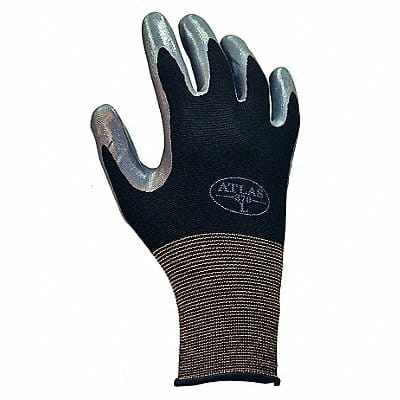 H5472 Coated Gloves Black/Gray M PR