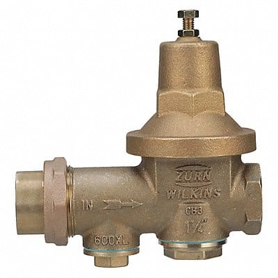 Water Pressure Reducing Valve 1-1/4