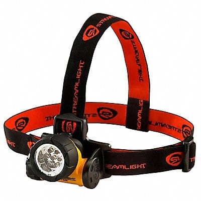 Headlamp ABS Thermoplastic Yellow 120lm