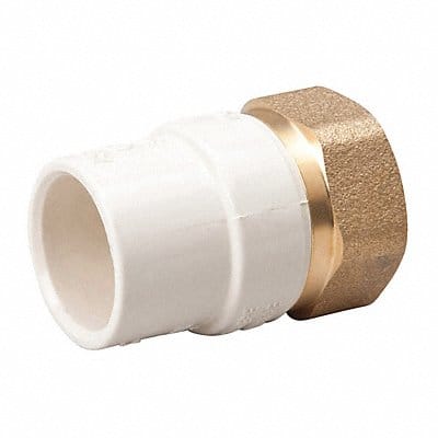 Transition Adapter Brass 1 in Pipe Size