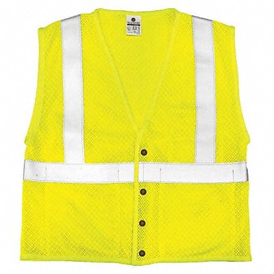 Flame Rsist Hi Vis Vest Class 2 M Lime