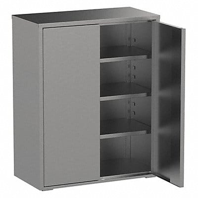 Shelving Cabinet 61 H 36 W Gray