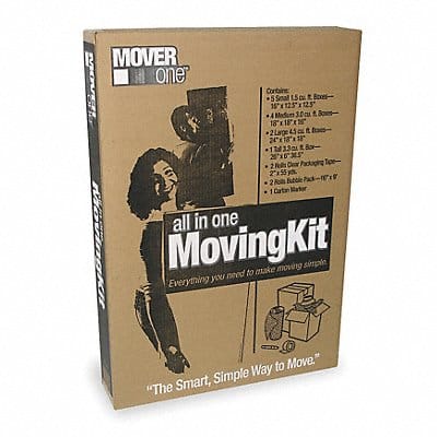 Printed Moving Box Kit Single Wall 200#