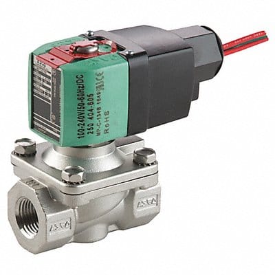 Solenoid Valve SS NC Air Inert Gas