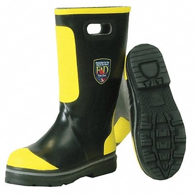 G8768 Shoe-Fit Fire Boots 9-1/2W Steel PR