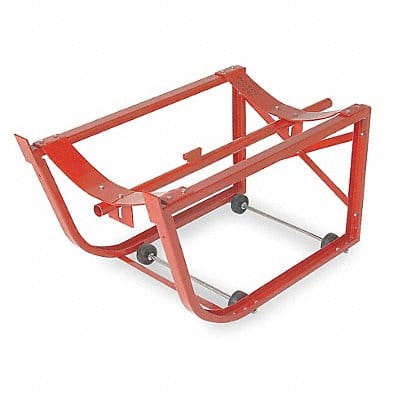 Drum Cradle Red Powder Coated 55 gal