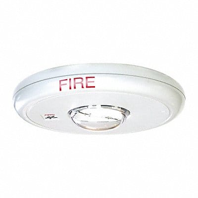 Ceiling Strobe Marked Fire White