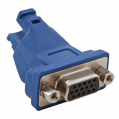 VGA Connector 15-Pin to 8-Pin Blue