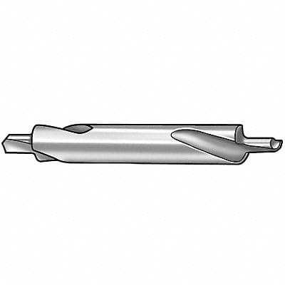 Drill/Countersink Bit 1/8 In Dx2 In L