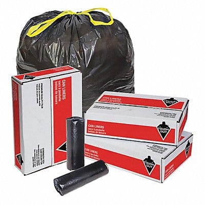 Trash Bag 32 gal Black PK150