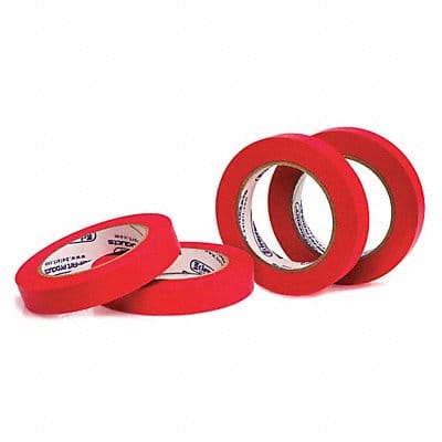 Label Tape Red 3/4 in PK4