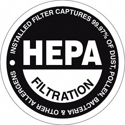 Decal Hepa Filter For Shop Vac