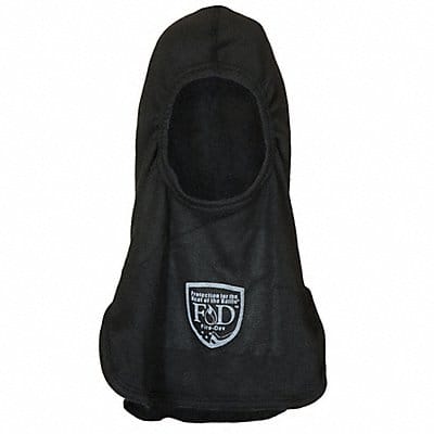 Bibbed Fire Hood Univ 15 In L Black HRC2