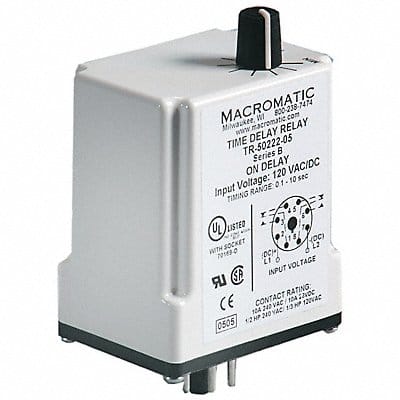 H7830 SinFunTimeDelayRelay 120VAC/DC 8Pins