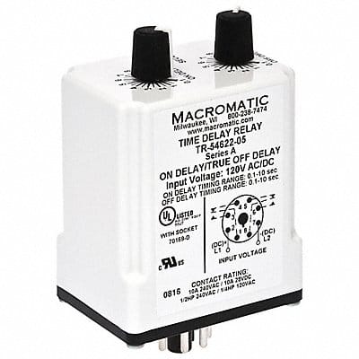 H7835 SinFunTimeDelayRelay 120VAC/DC 8Pins