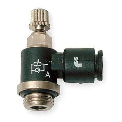 Flow Control Valve 1/4 PTC 10-32 UNF