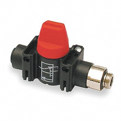 Vented Mini Ball Valve MNPT 1/4 in