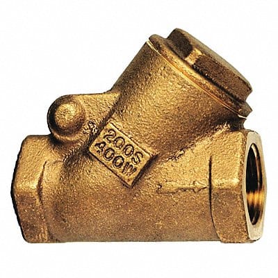 Swing Y Check Valve 2.25 in Overall L