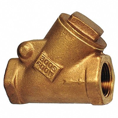 Swing Y Check Valve 2.25 in Overall L