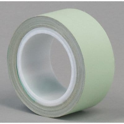 Film Tape 1inx3 yd Green/White 4.5 mil