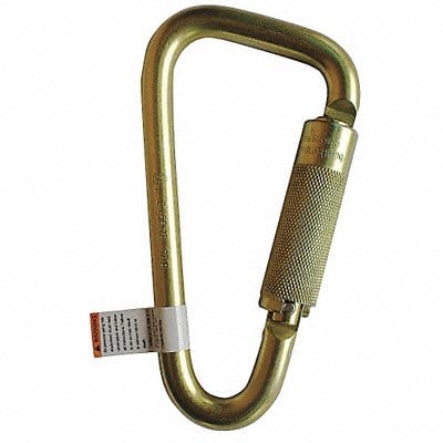 Carabiner Steel 6-3/4 in L Auto-Lock