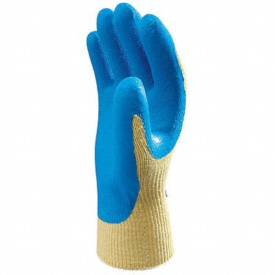 D1998 Coated Gloves Blue Yellow S