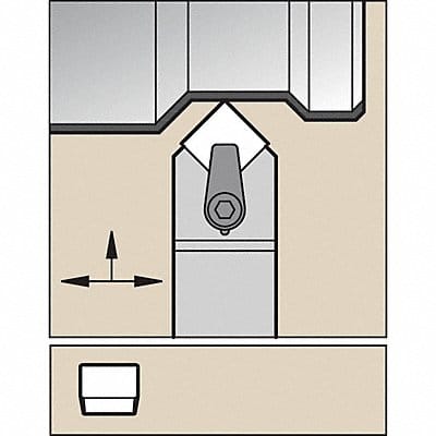 Toolholder ISO C Clamping