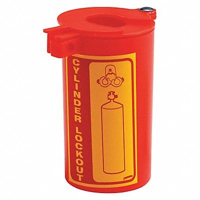 Gas Cylinder Lockout 6 L x 3-1/2 In