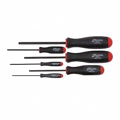 Set 6 Ball End Screwdrivers