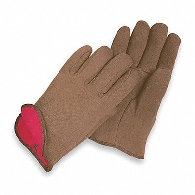 D1432 Jersey Gloves Brown L PR