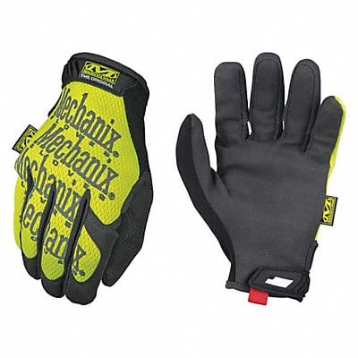 H3986 Mechanics Gloves Hi-Vis Yellow 9 PR