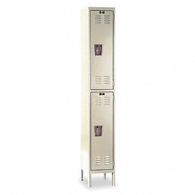 G3765 Wrdrb Lockr Lvrd 1 Wide 2 Tier Tan