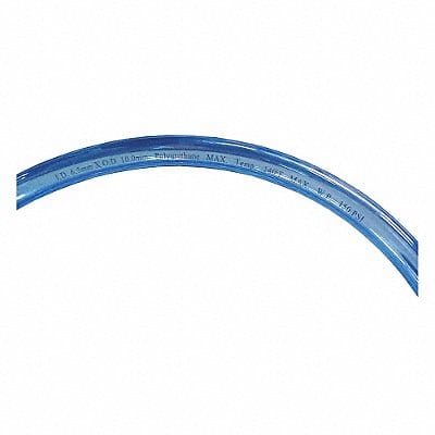 Tubing 6.5 mmx10mm OD 100 Ft Clear Blue