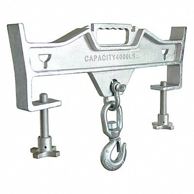 Lifting Hook Dbl Fork Sgl Swivel 4000Lb.