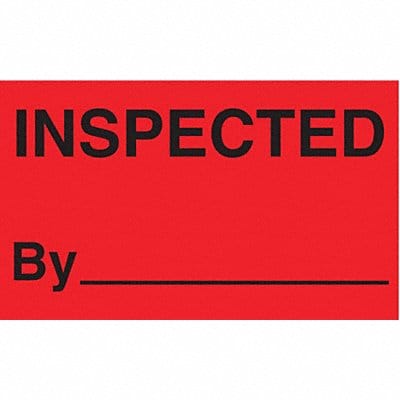 Instructional Label Inspection PK50