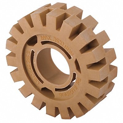 Eraser Wheel 4 In Rubber 3500 rpm