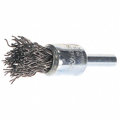 Crimped Wire End Brush Carbon Steel