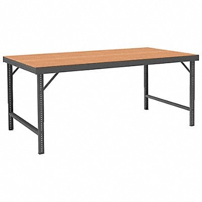 Adj. Work Table Particleboard 96 W 36 D